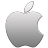 Apple Aluminum Icon